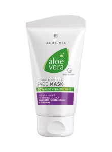 Masque hydratant express visage Aloe Vera LR – Soin intense en 3 minutes à base d’aloe vera et de rose sauvage