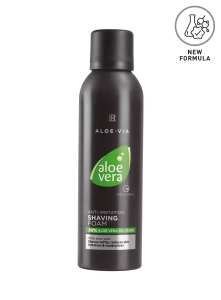 Mousse de rasage calmante Aloe Vera LR – Soin apaisant pour hommes à l’aloe vera et à l’extrait de calendula