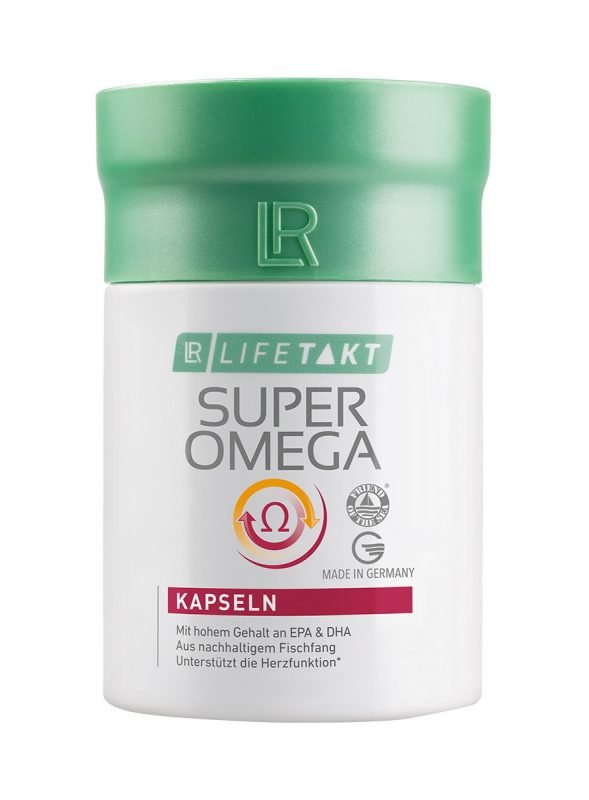 Super Omega LR Lifetakt – Complément en capsules riche en oméga-3 pour le cœur et le cerveau