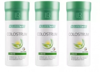 LR Lifetakt Colostrum Liquide Pur Colostrum Naturel Forme Liquide 3x 125ml