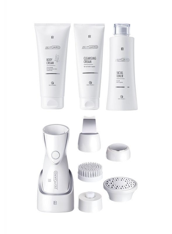 Set complet LR ZEITGARD Pro avec appareil multifonction, modules et soins visage et corps