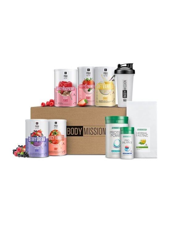 LR BODY MISSION 1 Mois - Libre Choix - Programme complet de gestion du poids avec substituts de repas (soupes, shakes, flocons, bols)