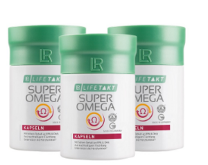 Super Omega LR LIFETAKT x3 – Complément Oméga-3 pour cœur et cerveau