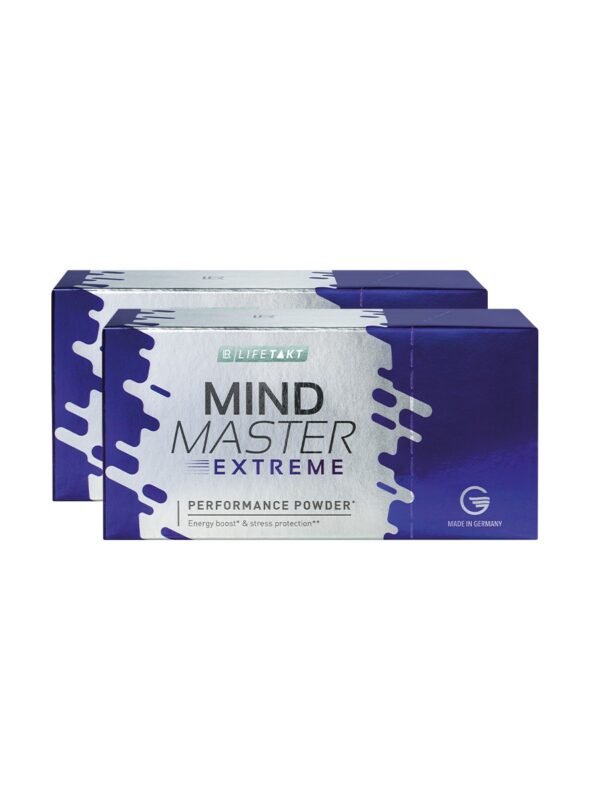 Boîtes de LR Mind Master Extreme – complément en poudre pour l’énergie mentale et la performance