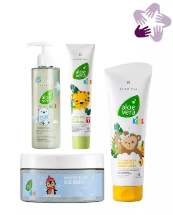 Set de Soins Aloe Vera Kids en Édition Limitée - Soin Complet et Doux pour Enfants LR Health & Beauty