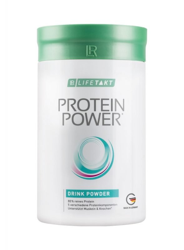 Boisson en poudre LR Lifetakt Protein Power – source de protéines à 80 % pour le maintien de la masse musculaire