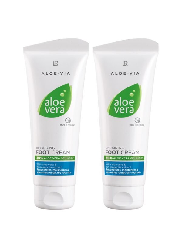 LR Aloe VIA Soins pour les pieds à l’Aloe Vera – Soin Apaisant et Hydratant (x2)