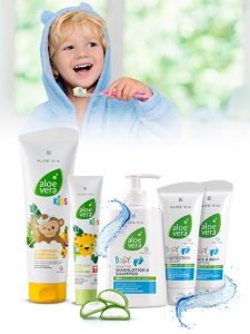 LR Aloe Vera Kids & Baby – Soins doux et naturels pour bébé et enfant