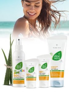 LR Aloe Vera Sun Care – Protection solaire SPF 50 et soins après-soleil à l’Aloe Vera