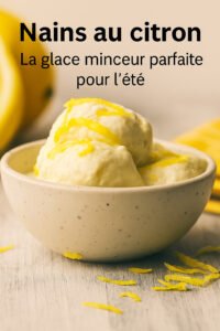 Glace citron Body Mission riche en protéines – Recette minceur LR Health & Beauty