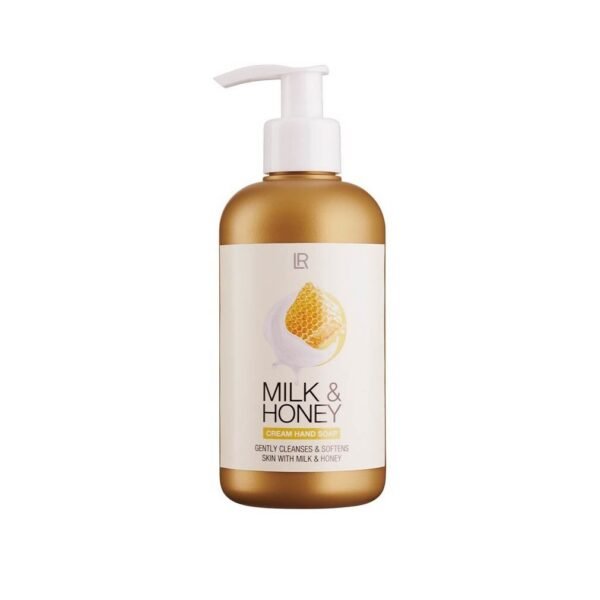 Savon crème pour les mains LR Milk & Honey 250 ml – soin doux et nourrissant