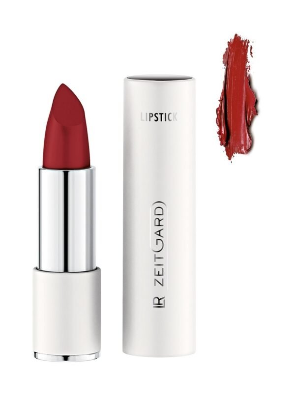 Rouge à lèvres LR ZEITGARD Signature 04 Ruby Red – Finition mate soyeuse, couleur rubis intense, soin et confort des lèvres