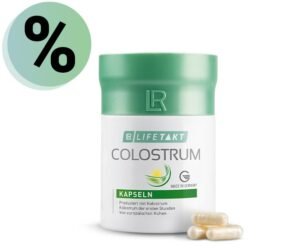 Complément alimentaire Colostrum Capsules LR – Soutien immunitaire en gélules pratiques à base de colostrum bovin