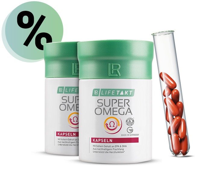 LR Super Omega – Set de 2 boîtes en promotion -25 % jusqu’au 21 juin
