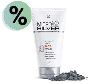 LR Microsilver Plus Face Wash – Nettoyant visage antibactérien en promotion