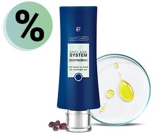 Masque de nuit anti-âge LR ZEITGARD Sleeping Mask – Soin régénérant visage LR Health & Beauty