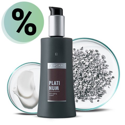 LR ZEITGARD Platinum Anti-Age Cream – Soin anti-âge premium, raffermit, hydrate et régénère la peau pour un teint jeune et éclatant.