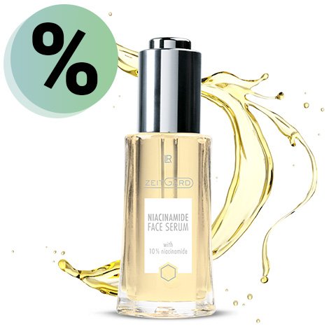 LR ZEITGARD Sérum Niacinamide – Sérum rééquilibrant et éclatant, réduit les pores, unifie le teint et hydrate intensément.