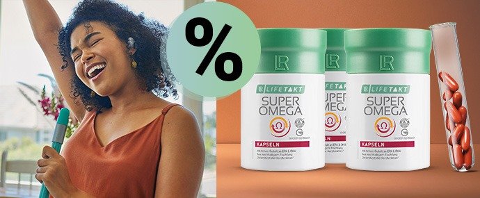 Super Omega LR Lifetakt – Pack de 3 pour le cœur et le cerveau
