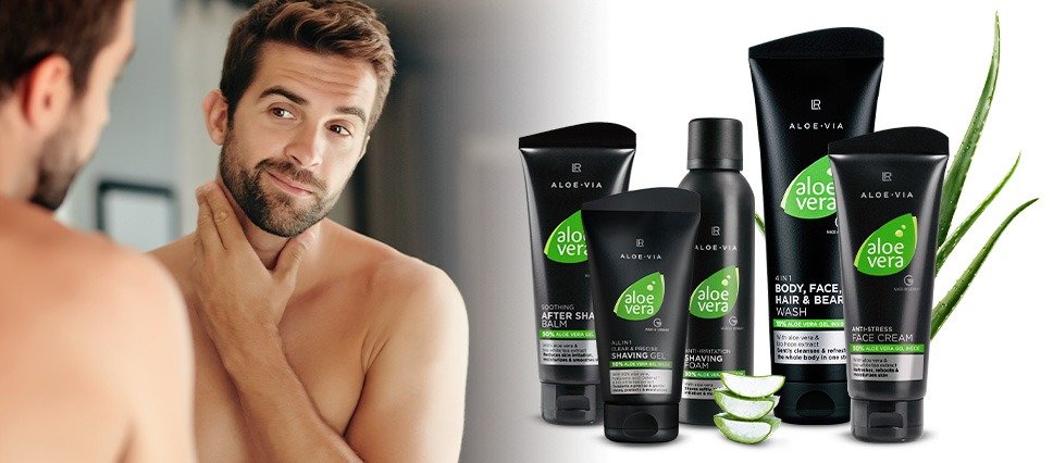 Soins hommes Aloe Vera LR Health & Beauty