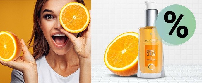 Sérum à la vitamine C LR – Effet éclat immédiat pour une peau lumineuse
