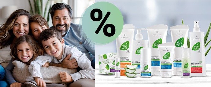 Aloe Vera Family Care Set LR – Soins quotidiens pour toute la famille