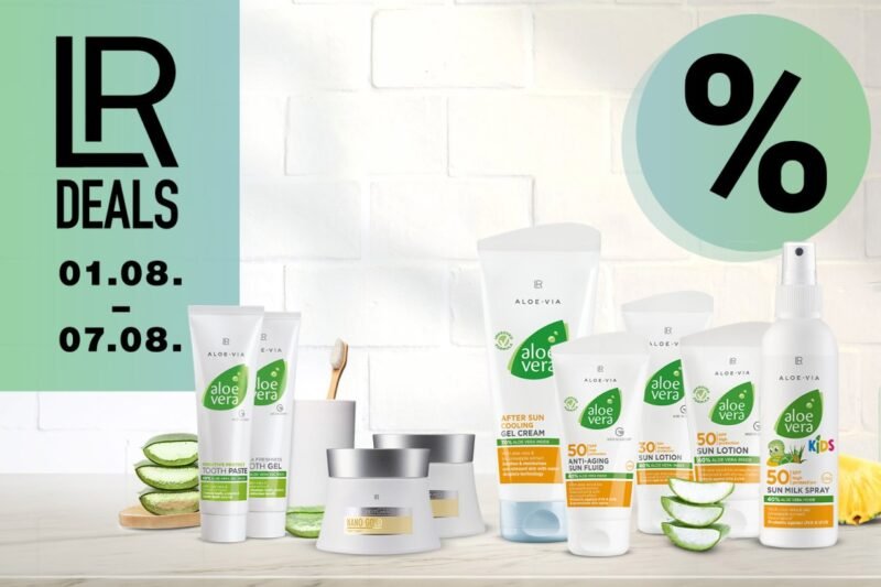 Visuel promotionnel LR Deals 2025 – Réductions LR Health & Beauty
