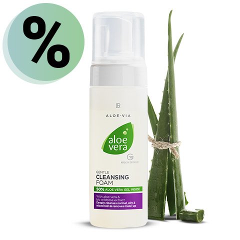 Aloe Vera Mousse Nettoyante LR Health & Beauty – nettoyage doux et respectueux de la peau