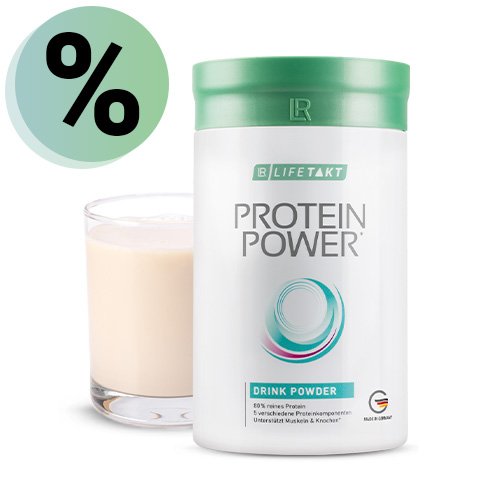 LR LIFETAKT Protein Power – poudre protéinée de haute qualité pour muscles et énergie