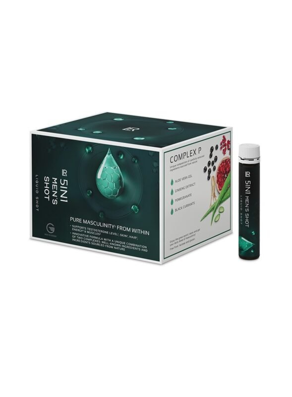 5in1 Men's Shot 30 ampoules LR Health & Beauty testostérone virilité muscles énergie ginseng grenade