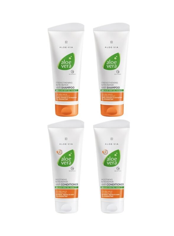 Set duo cheveux Aloe Vera Nutri-Repair LR Health & Beauty avec shampooing et après-shampooing réparation