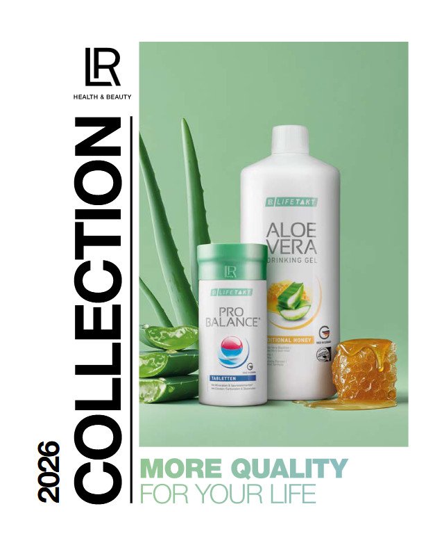 Catalogue complet LR Health & Beauty avril 2026 - Gamme santé beauté et bien-être