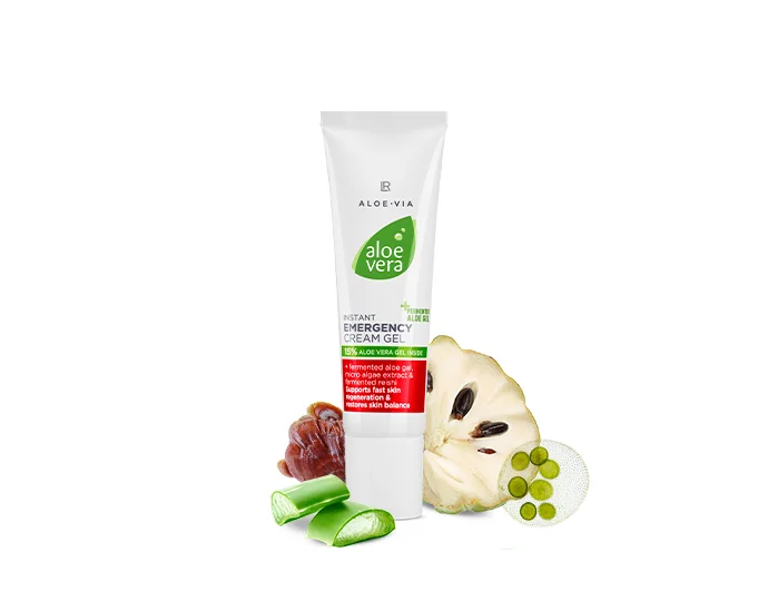 Gel crème d'urgence